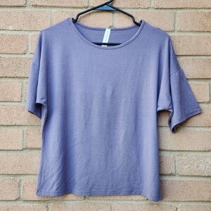 Kimberly C Shirt Women’s Lavender Short Sleeve Size Medium NWT